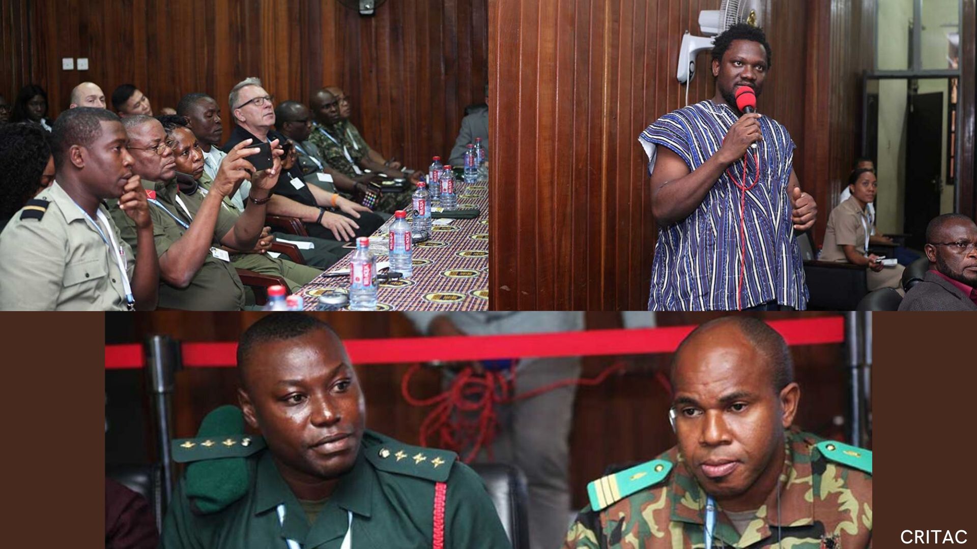 The USA AFRICAN COMMAND VISIT TO GTUC FELT THE PRESENCE OF CRITAC CYBER SECURITY DIVISIONS IN ACCRA, GHANA
