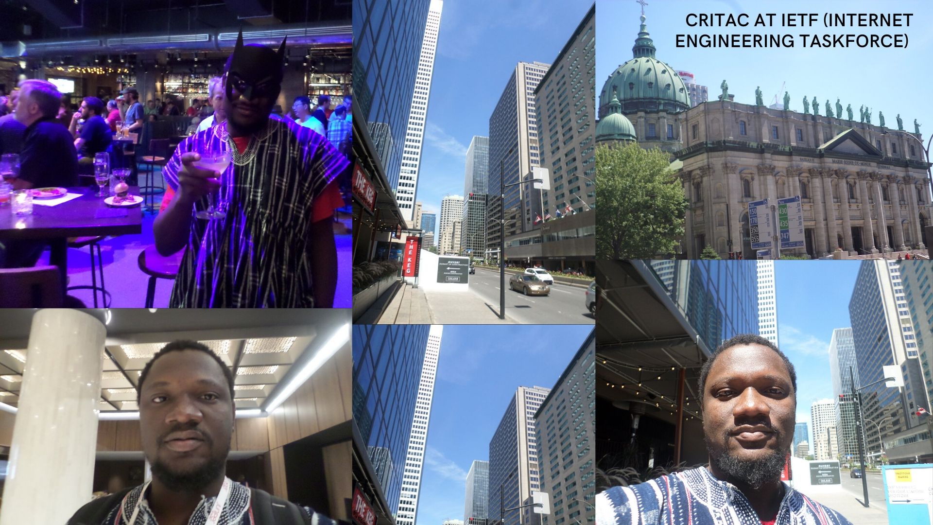 DR. KESTER QUIST-APHETSI AT THE  INTERNET ENGINEERING TASKFORCE MONTREAL, CANADA 